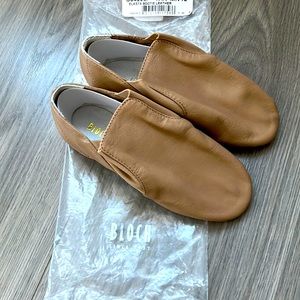 Bloch Dance Girl’s Elasta Bootie Leather Jazz Shoes Bootie